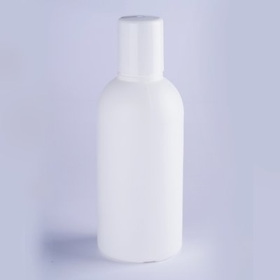 Пластиковий флакон косметичний білий з крапельницею та кришкою 250 мл TAR-0122-09 фото