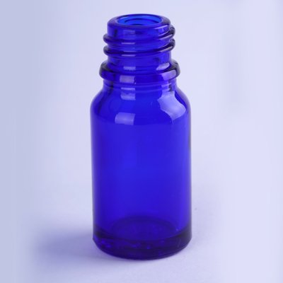 Флакон косметичний з блакитного скла з пластиковою кришкою 10 мл TAR-0122-12 фото